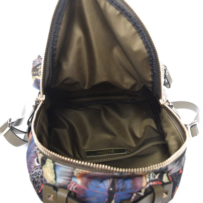 Valentino Garavani Nylon Camubutterfly Medium Rockstud Backpack Multicolor 5 of 7