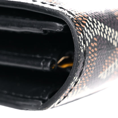 Goyard Goyardine Varenne Long Wallet Black 9 of 26