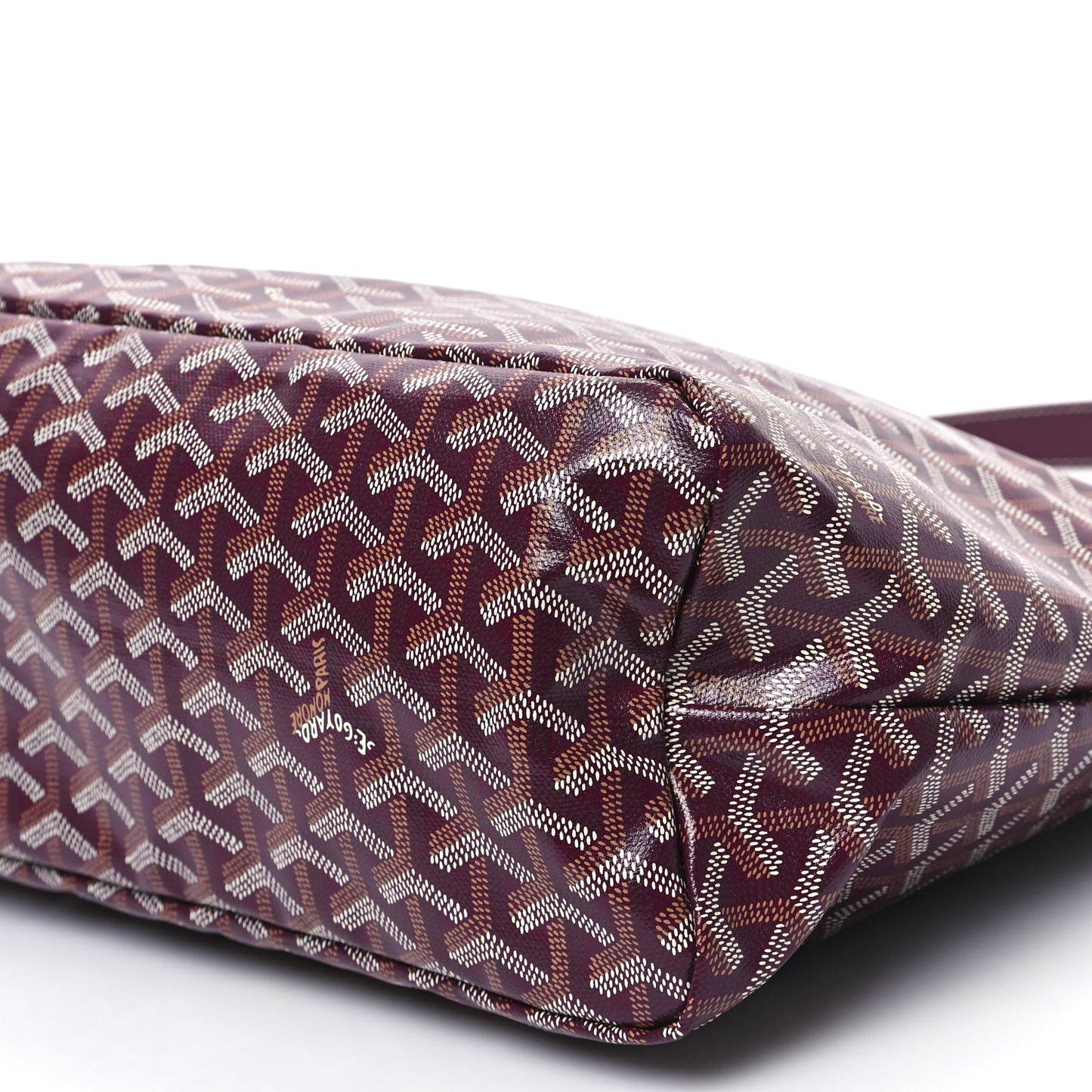 Goyardine Boheme Hobo Burgundy