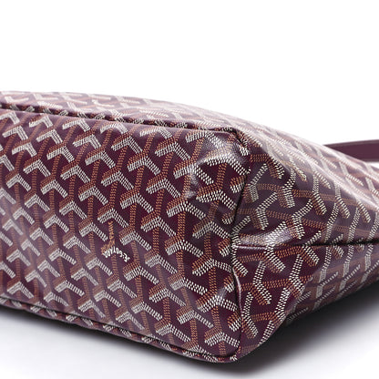 Goyard Goyardine Boheme Hobo Burgundy 10 of 10