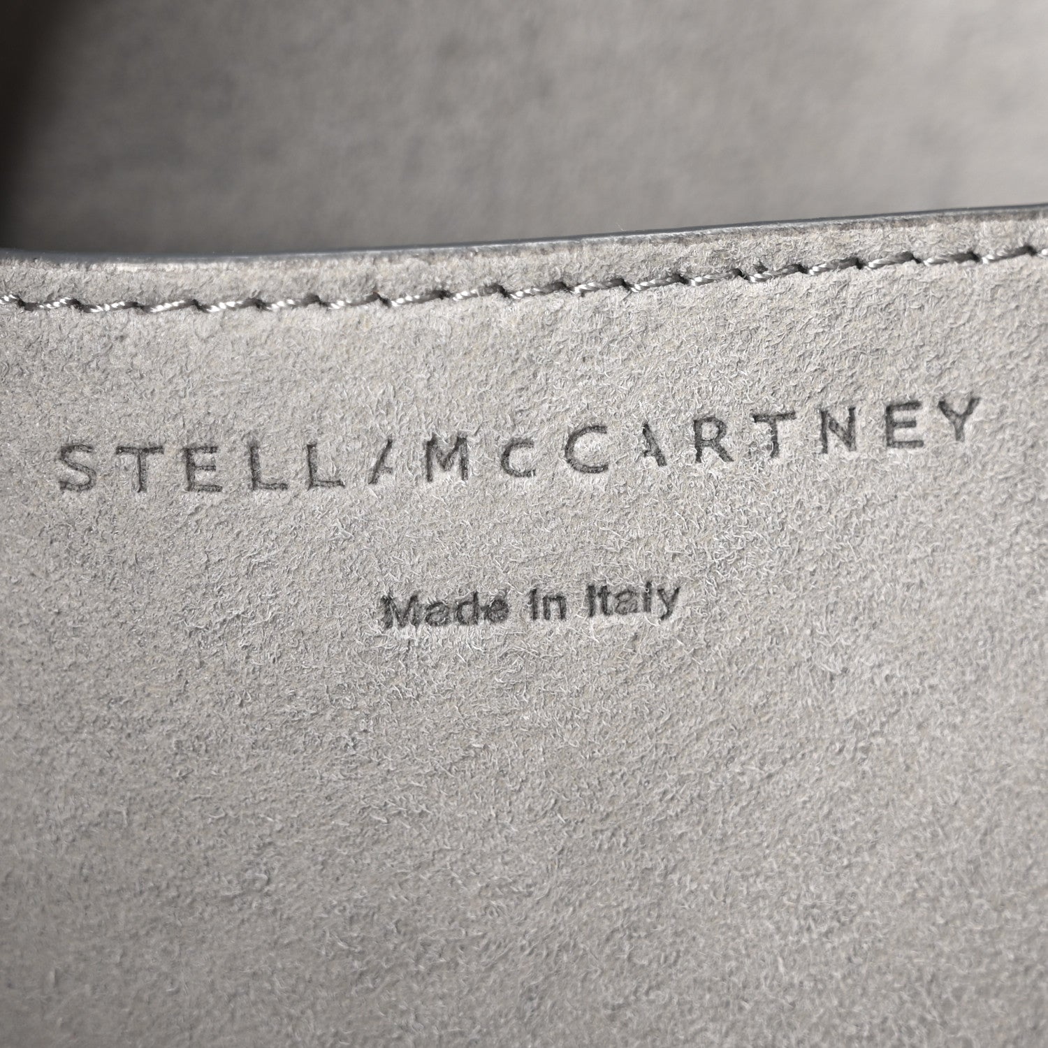 Stella McCartney Eco Alter Nappa Perforated Logo Mini Crossbody Light Blue 6 of 9