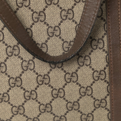 Gucci GG Supreme Monogram Medium Nice Tote Brown 14 of 19
