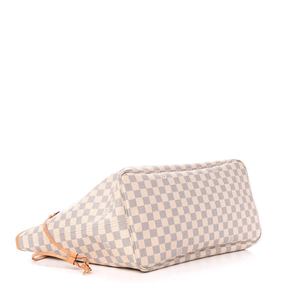 Louis Vuitton Damier Azur Neo Neverfull GM Rose Ballerine 5 of 14