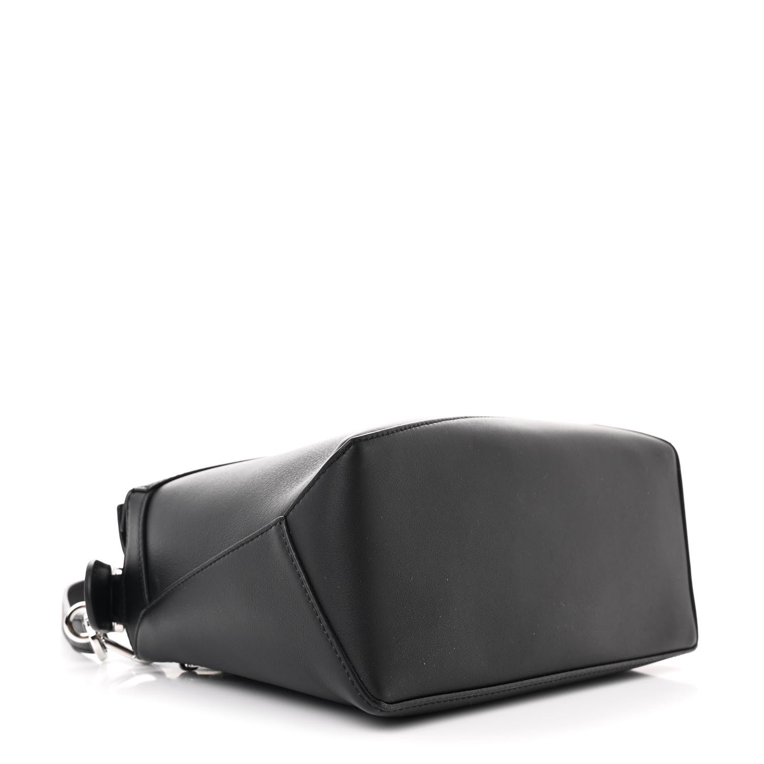 Loewe Calfskin Small Puzzle Edge Bag Black 4 of 10