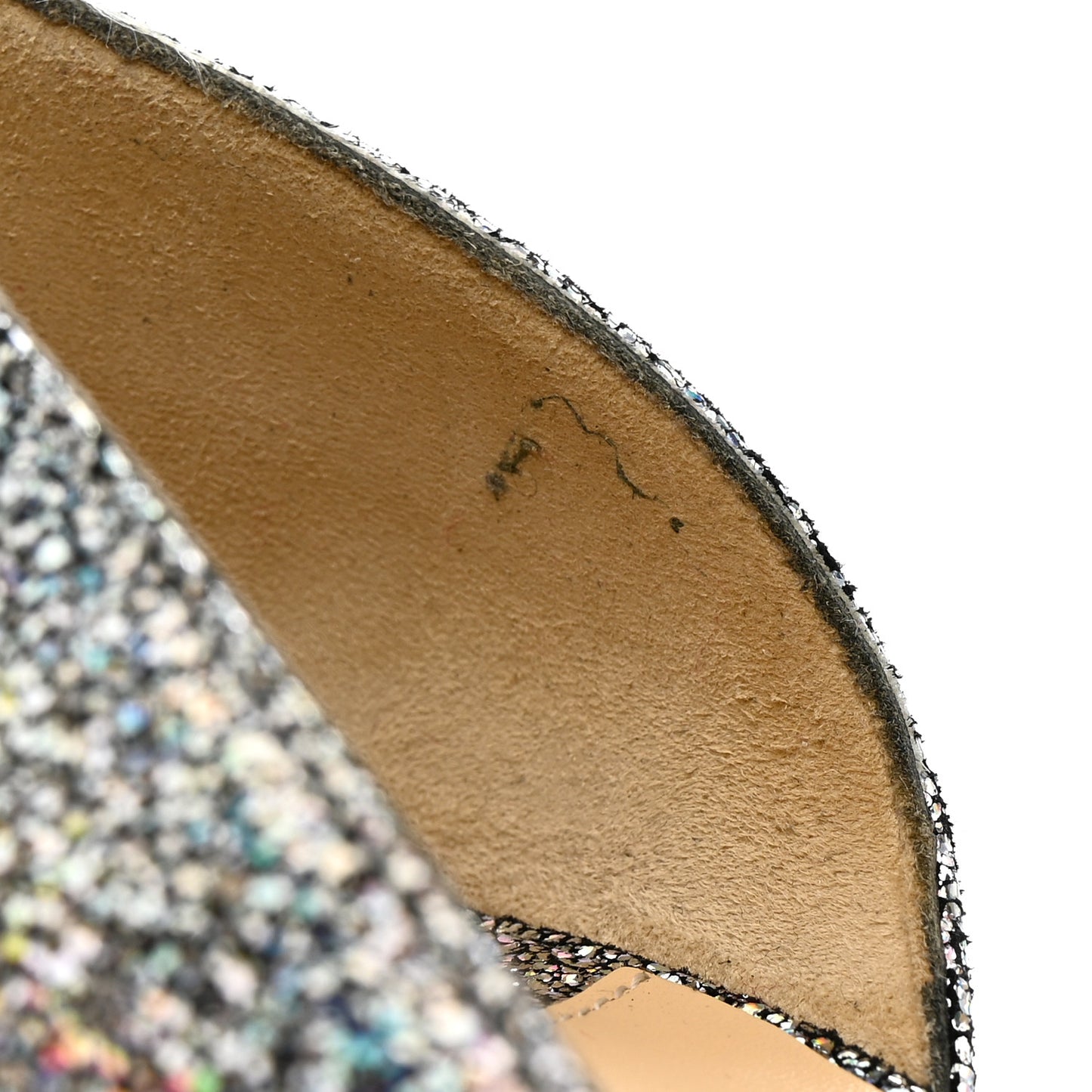 Nappa Mica Iriza 100 Pumps  39 Silver