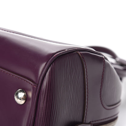 Louis Vuitton Epi Bowling Montaigne PM Cassis 9 of 10