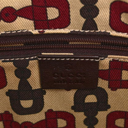 Gucci Guccissima Medium Abbey Tote Dark Brown 6 of 12