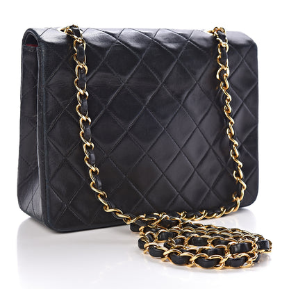 Chanel Lambskin Quilted Mini Square Flap Black 3 of 11