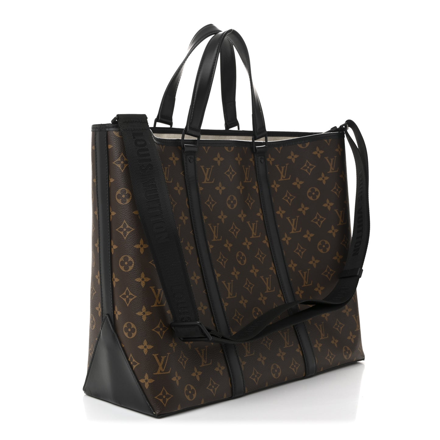 Monogram Macassar Weekend Tote GM