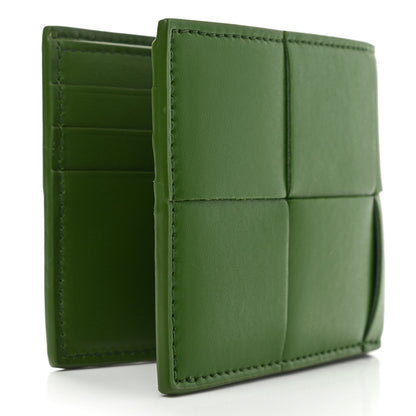 Bottega Veneta Nappa Maxi Intrecciato Bi-Fold Wallet Avocado 3 of 7