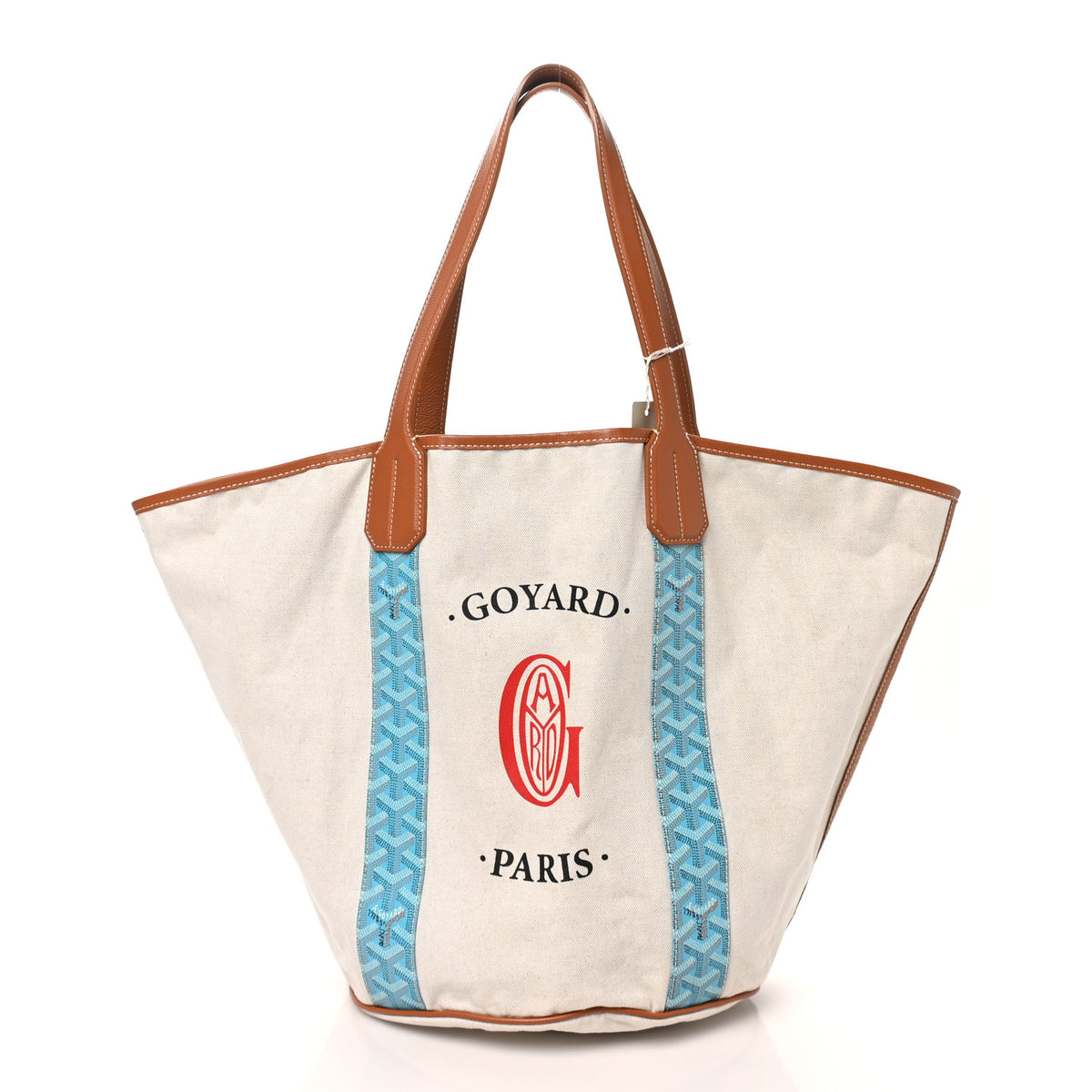 Goyardine Reversible Belharra Light Blue