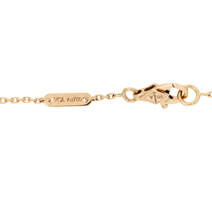 Van Cleef & Arpels 18K Yellow Gold Diamond Mini Frivole Bracelet 5 of 5
