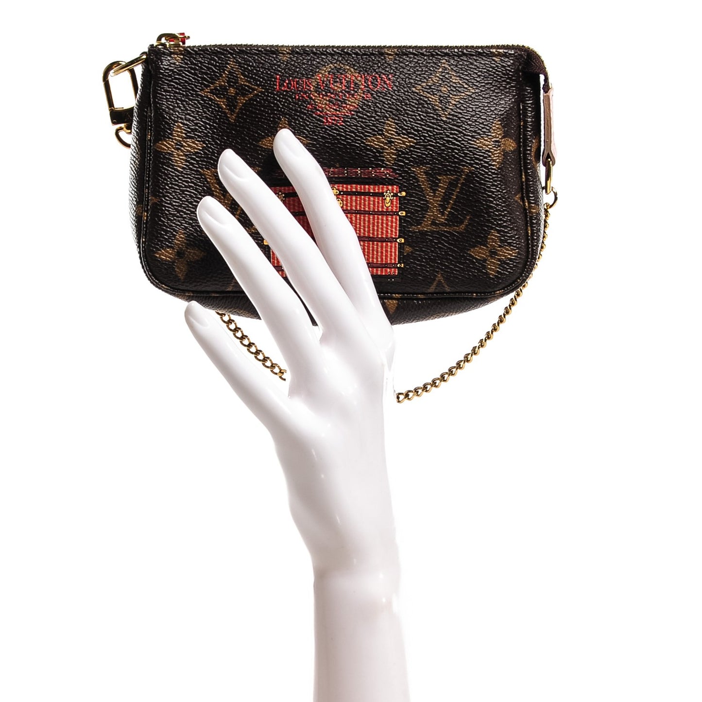 Monogram Trunks and Locks Mini Pochette Accessories