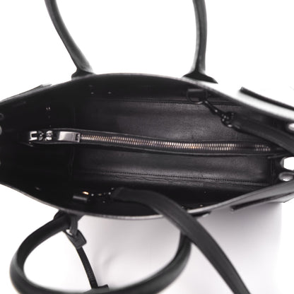 Saint Laurent Grained Calfskin Small Sac De Jour Black 6 of 8