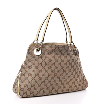 Gucci Monogram Medium Eclipse Shoulder Bag Off White 3 of 10