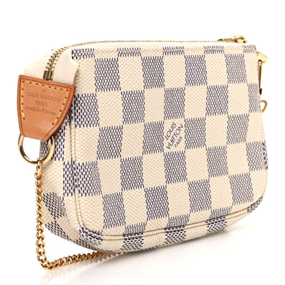 Louis Vuitton Damier Azur Mini Pochette Accessories 3 of 7