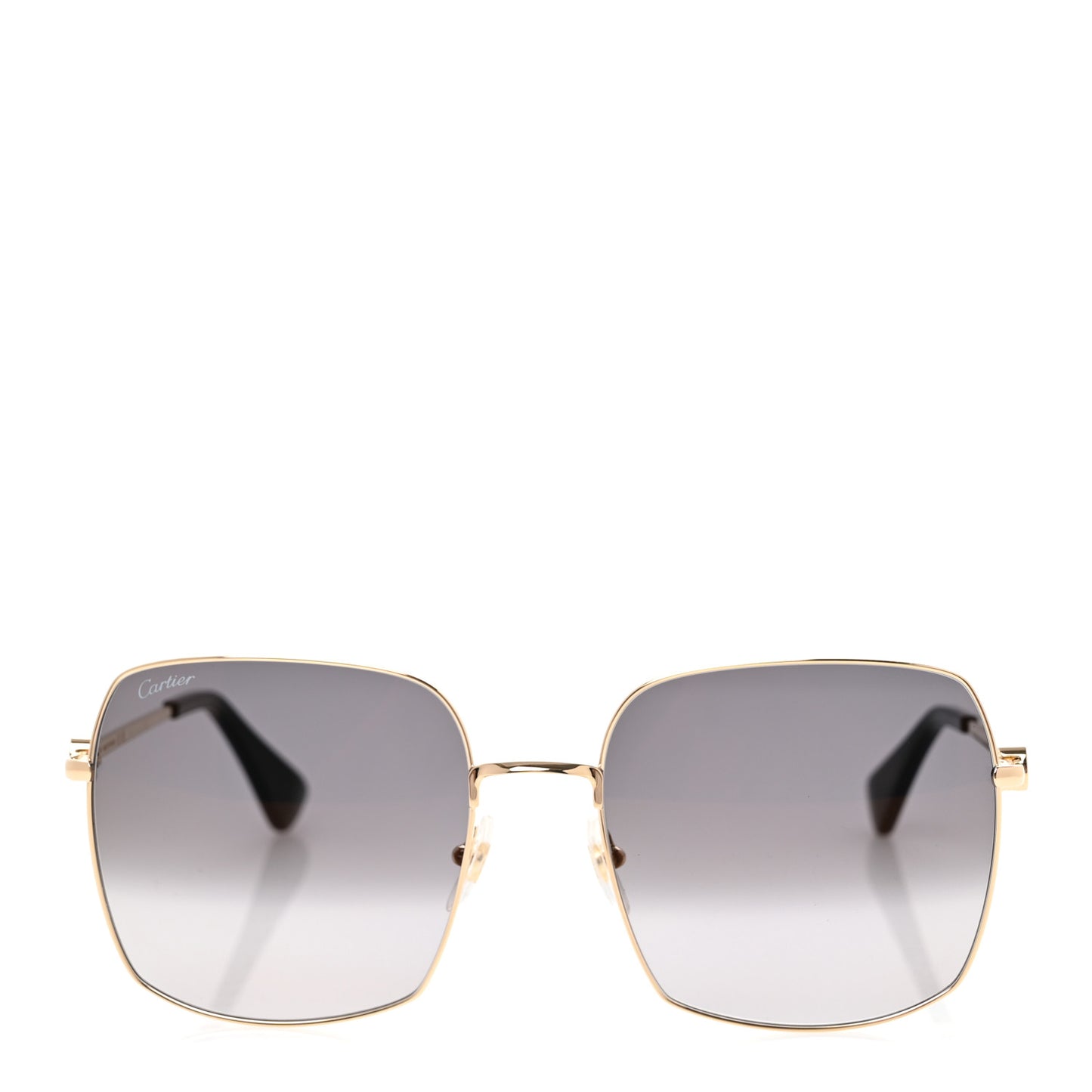 Metal Double C Squared Sunglasses CT0401S Gold