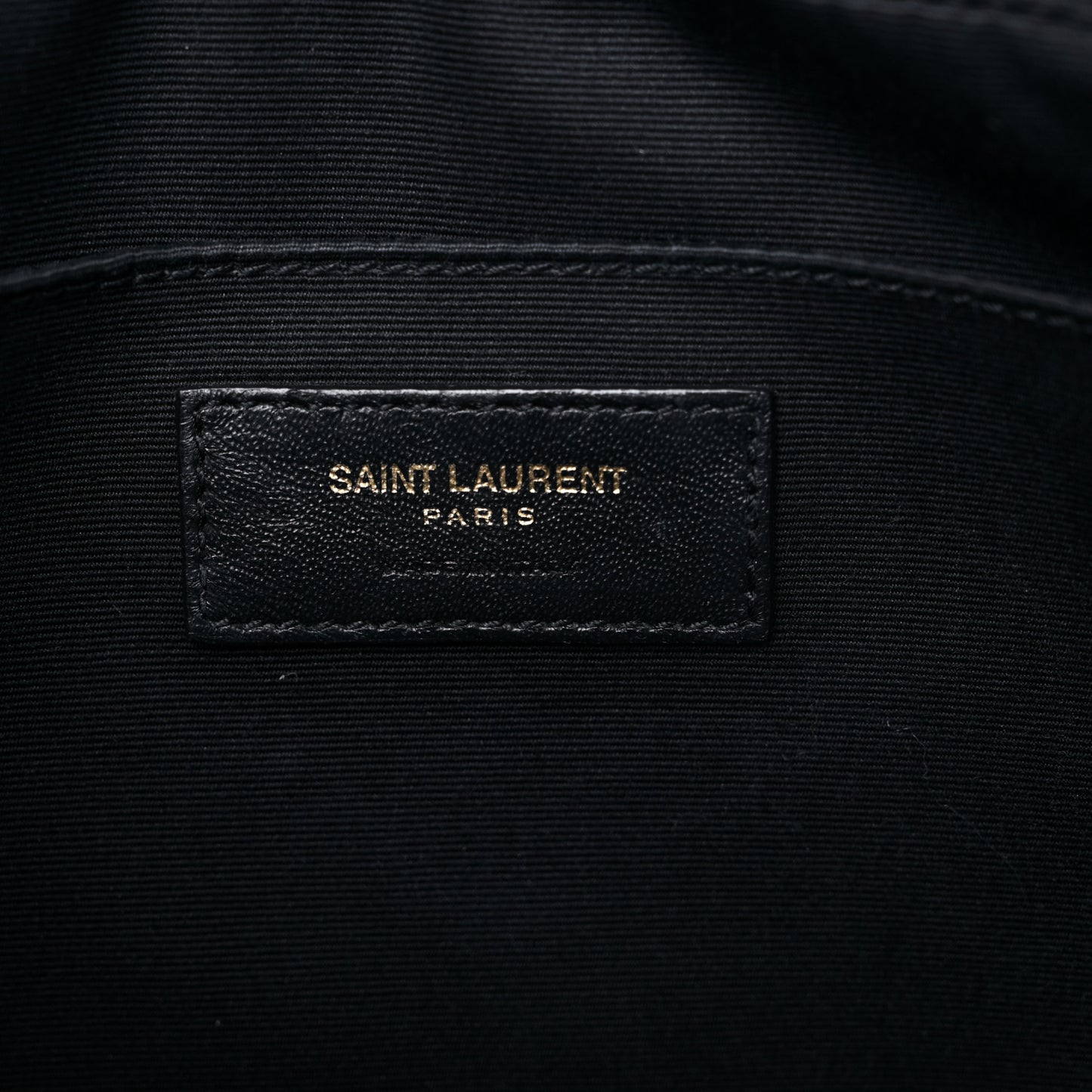 Calfskin Matelasse Monogram Lou Camera Bag Black