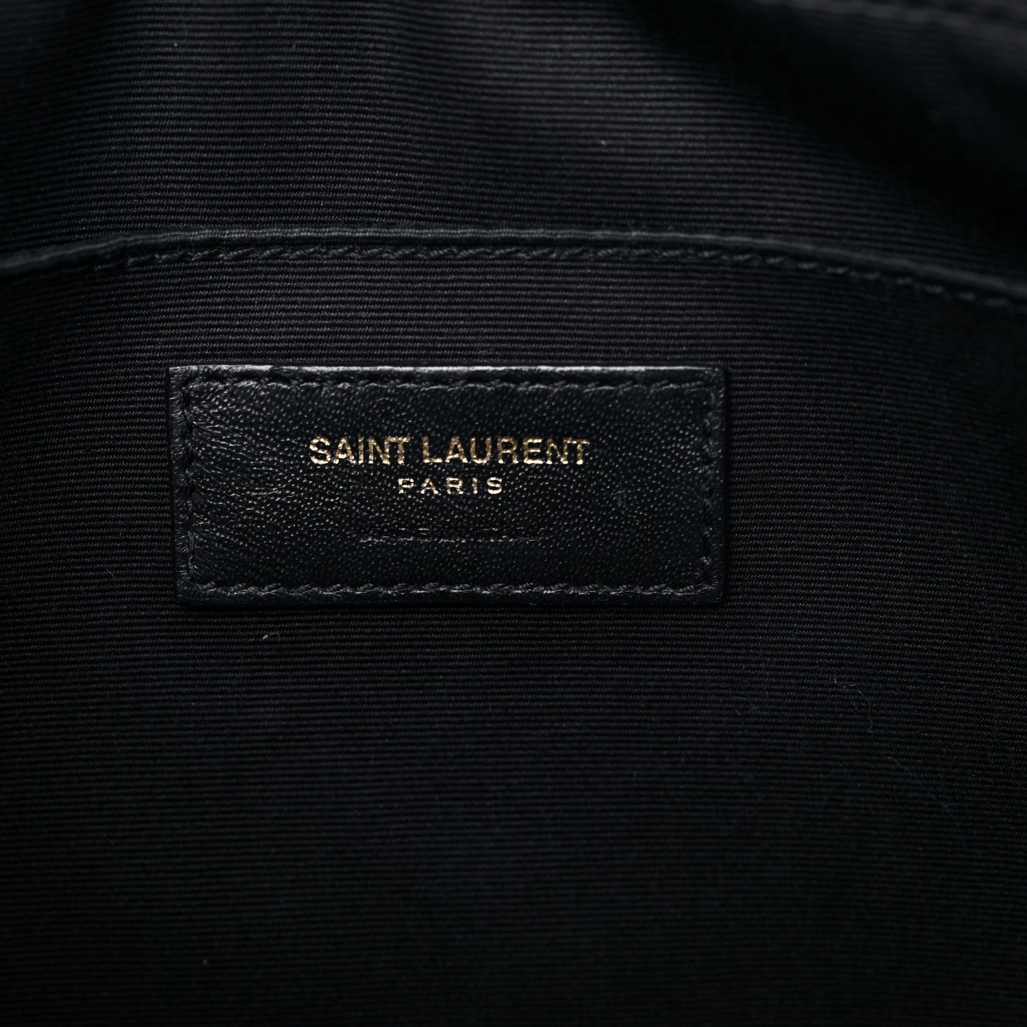 Saint Laurent Calfskin Matelasse Monogram Lou Camera Bag Black 6 of 17