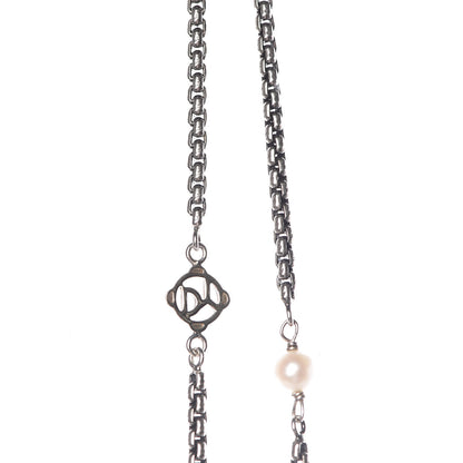Chanel Pearl Beaded Flower Enamel CC Long Necklace Gold Multicolor 7 of 8