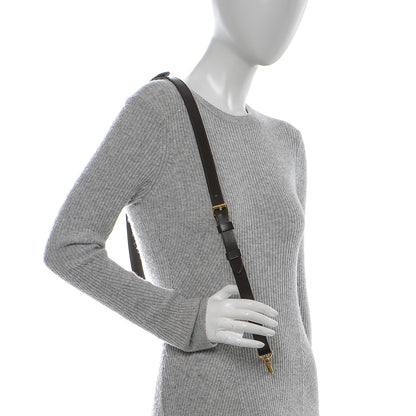 Louis Vuitton Calfskin 16mm Adjustable Shoulder Strap Brown 2 of 4