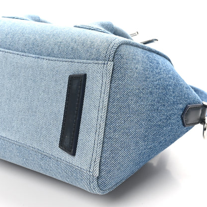 Givenchy Denim Mini Lock Antigona Shoulder Bag Blue 10 of 10