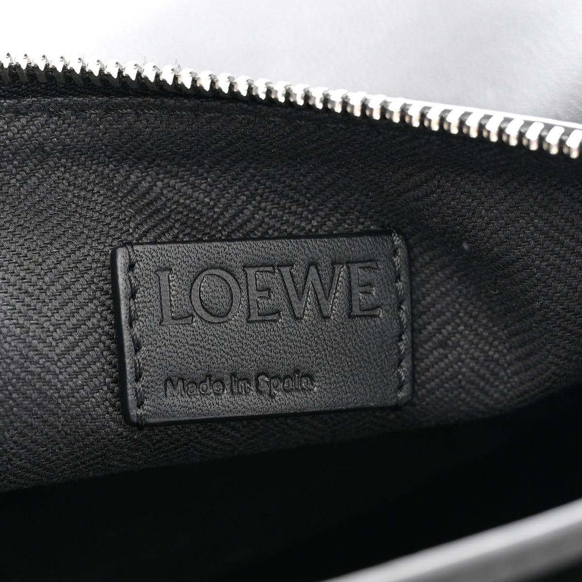 Calfskin Mini Hammock Hobo Black