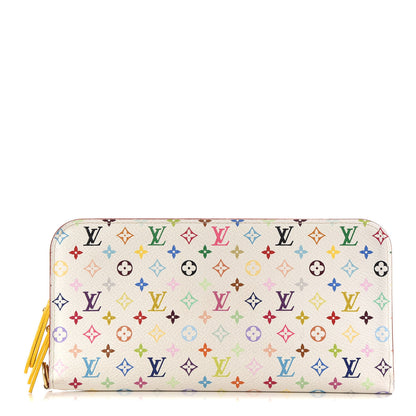 Louis Vuitton Monogram Multicolor Insolite Wallet White Citron 1 of 10