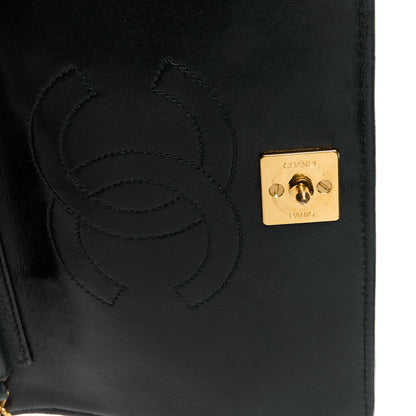 Chanel Lambskin Quilted Small Single Flap Black 6 of 12