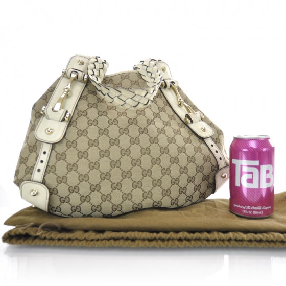 Gucci Monogram Pelham Tote Ivory 3 of 9