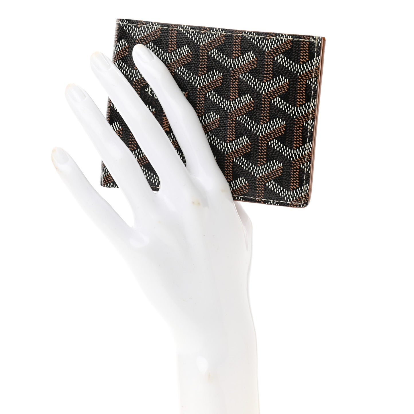 Goyardine Bi-Fold Victoire PM Wallet Black