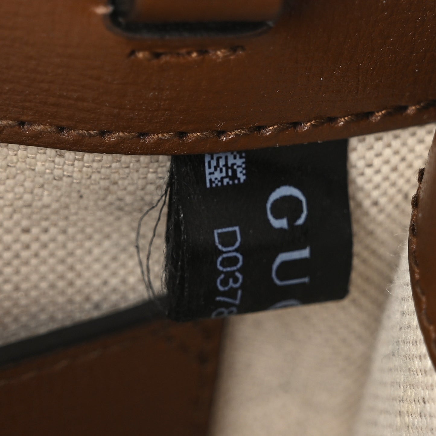 GG Supreme Monogram Azalea Calfskin Mini Retro Interlocking G Tote Bag Beige Ebony Brown Sugar
