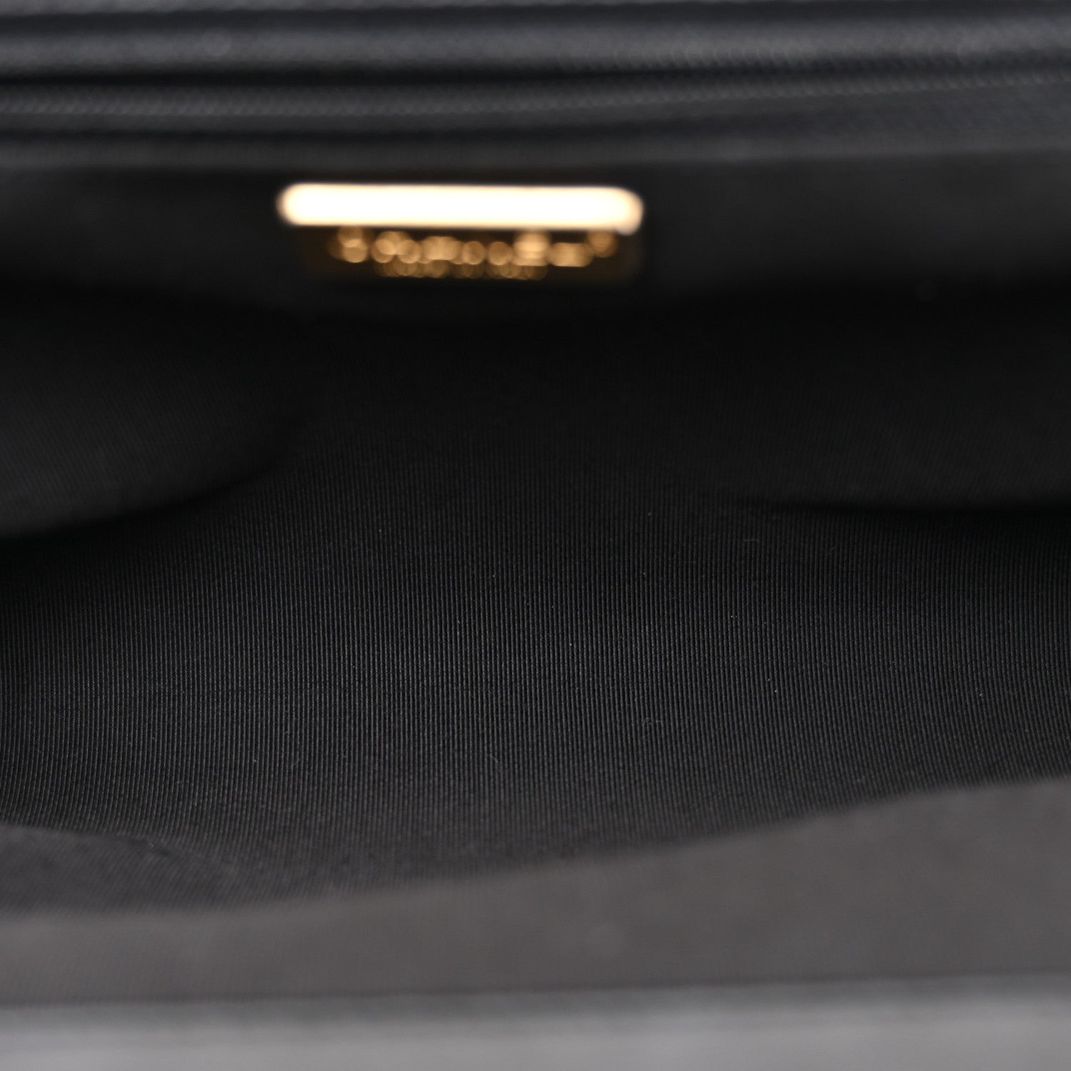Chanel Lambskin Quilted Ruffled Romance Clutch Black 5 of 7