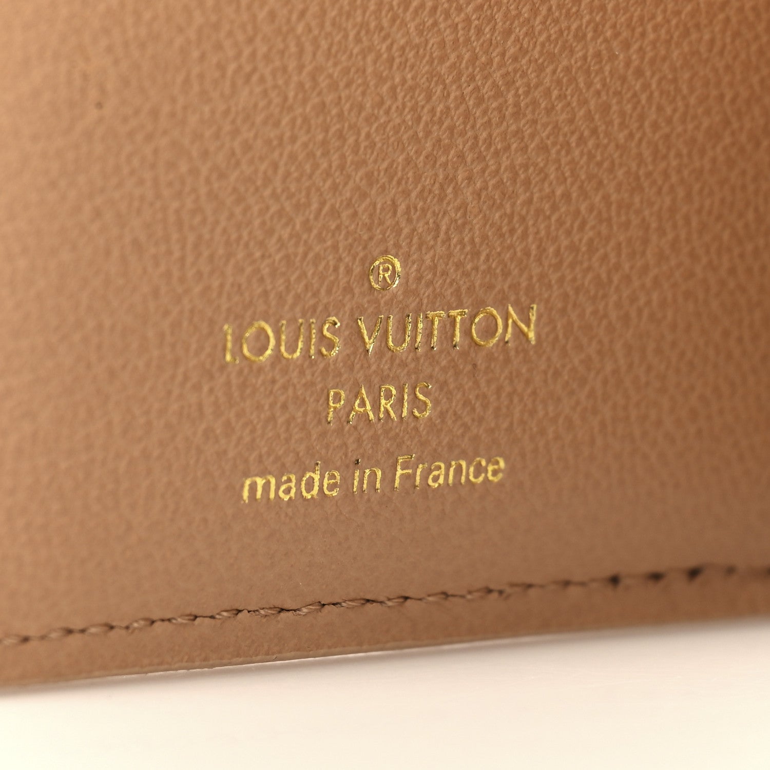Louis Vuitton Lambskin Embossed Monogram Lou Coussin Wallet Camel 7 of 8
