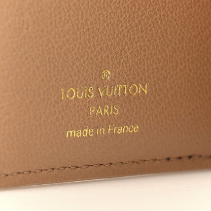 Louis Vuitton Lambskin Embossed Monogram Lou Coussin Wallet Camel 7 of 8
