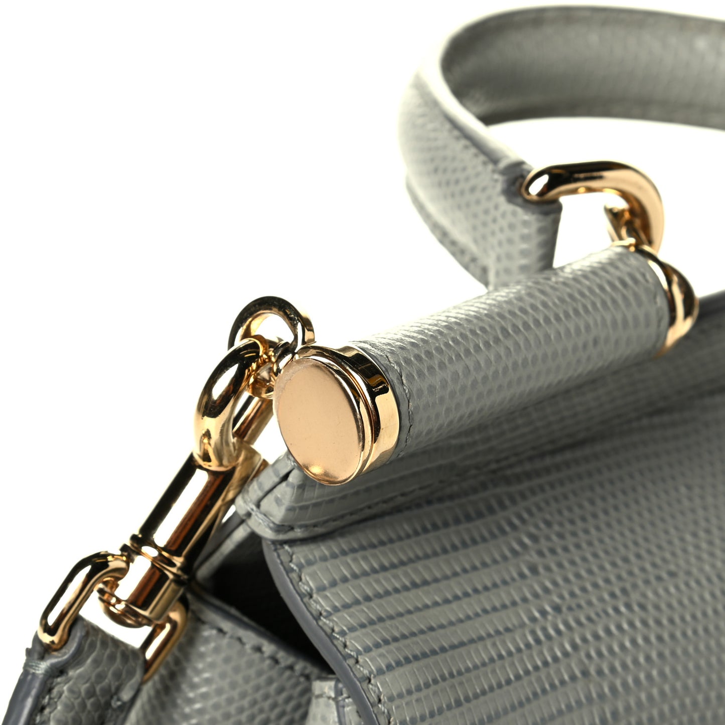 Stampa Iguana Crystal Medium Miss Sicily Satchel Grey