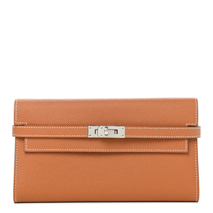 Hermes Epsom Kelly Longue Wallet Gold 1 of 6