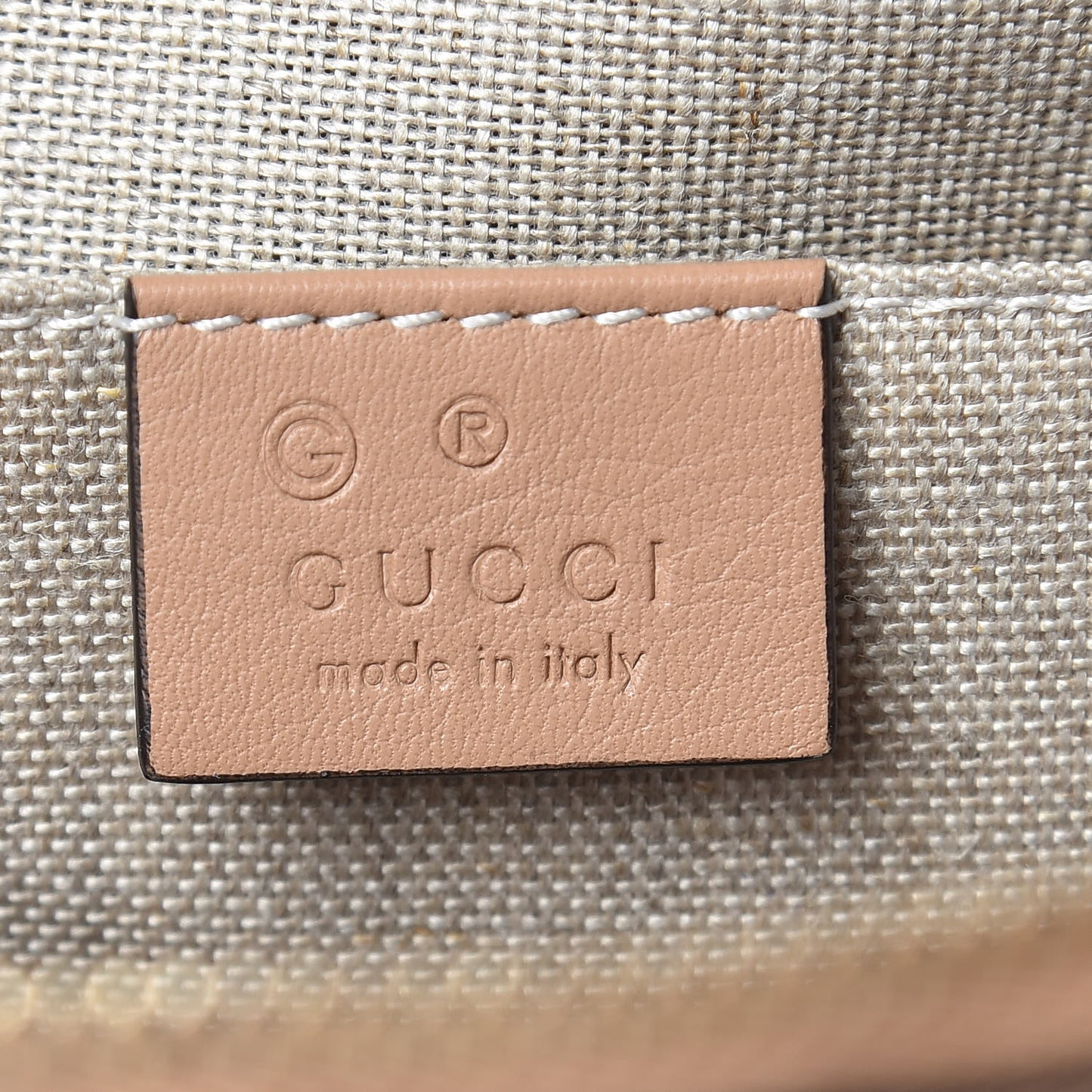 Soft Microguccissima Mini Dome Bag Camelia