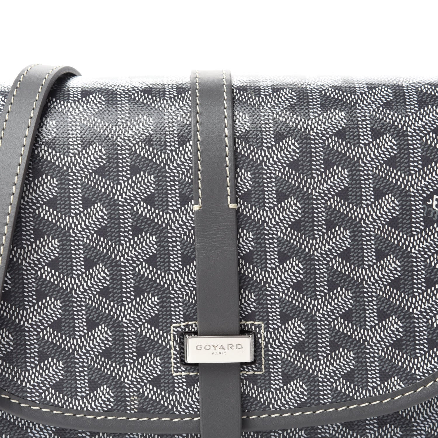 Goyard Goyardine Belvedere II PM Messenger Bag Gray 9 of 9