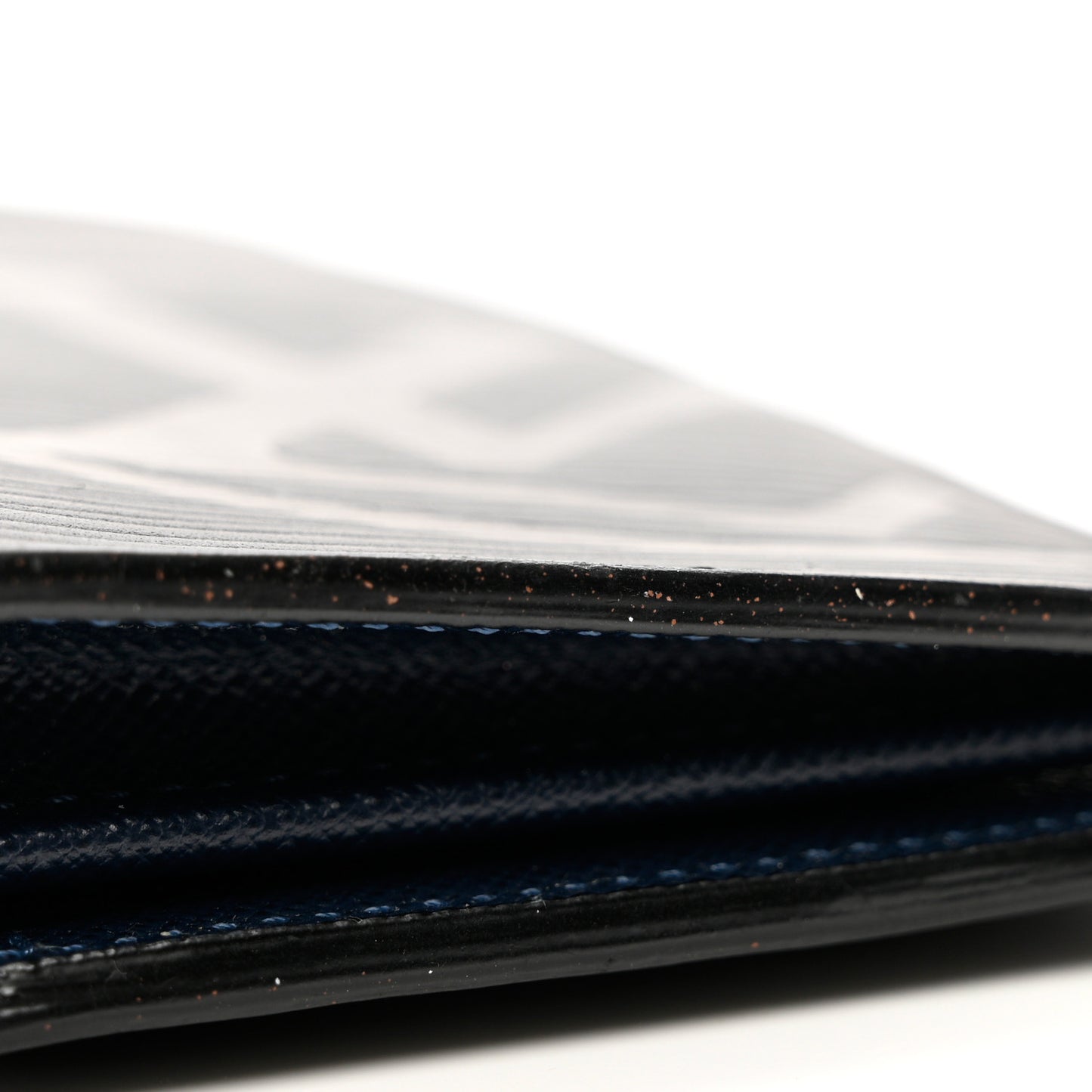Epi LV Circle Brazza Wallet Black