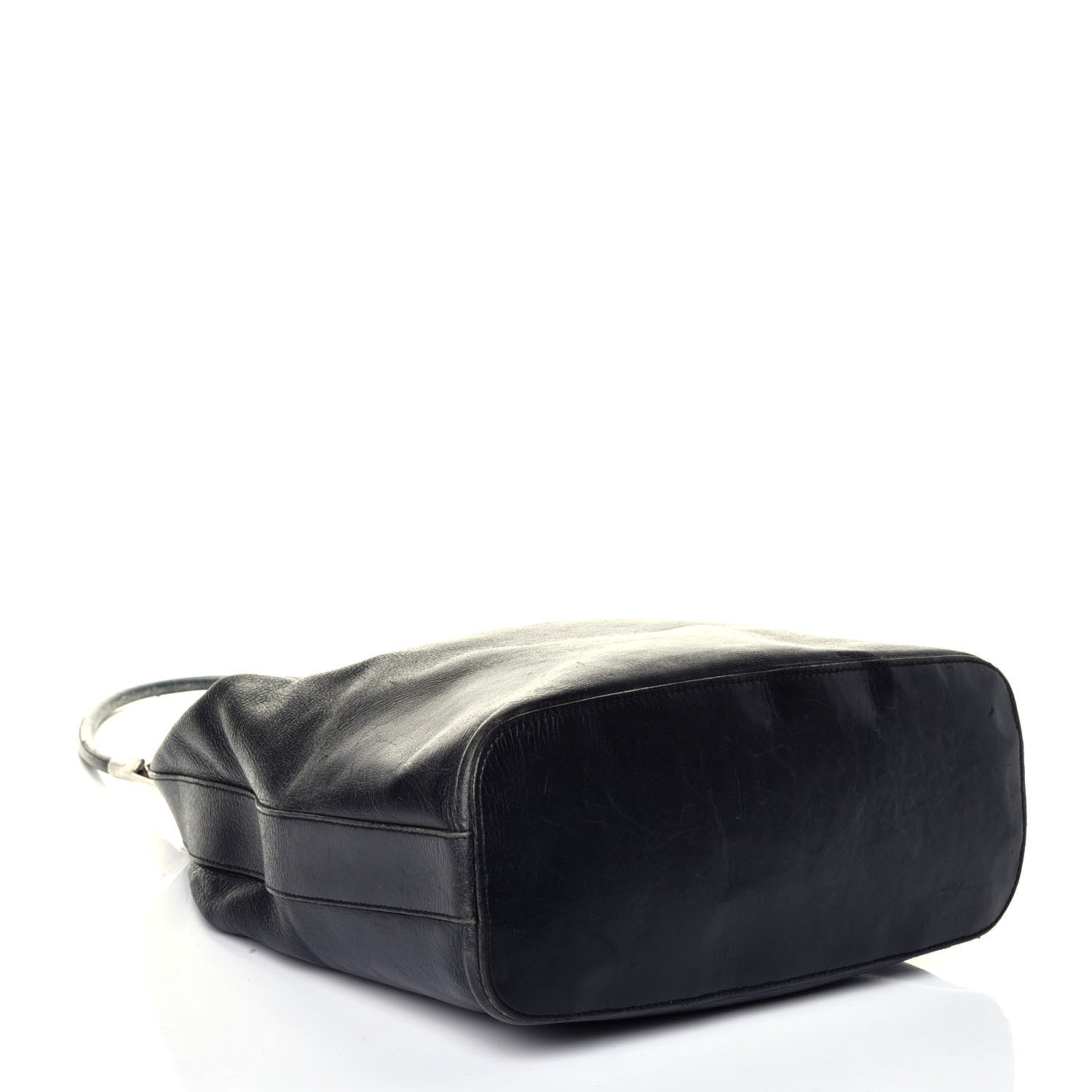 Gucci Calfskin GG Small Clasp Hobo Black 4 of 9