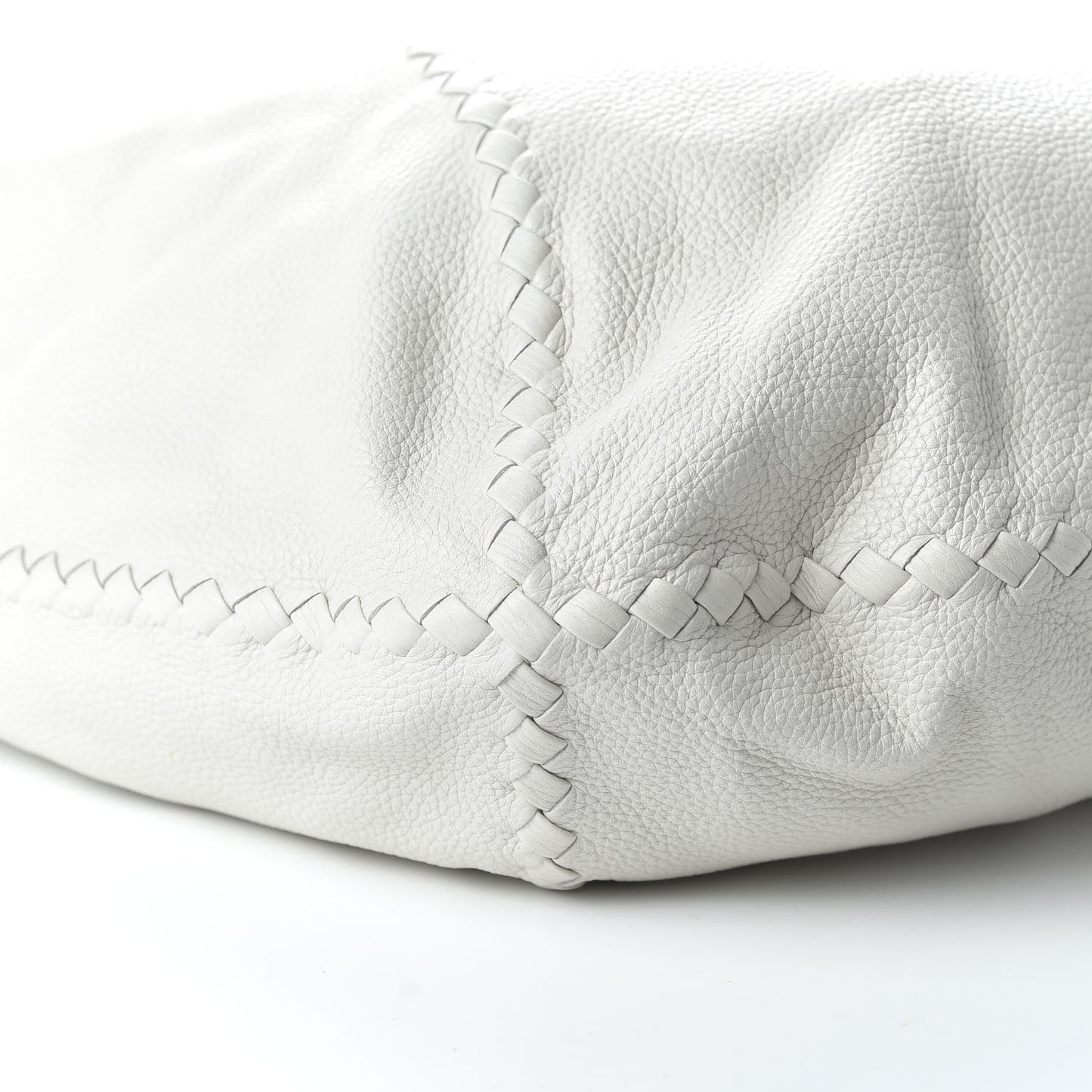 Cervo Deerskin Large Hobo White