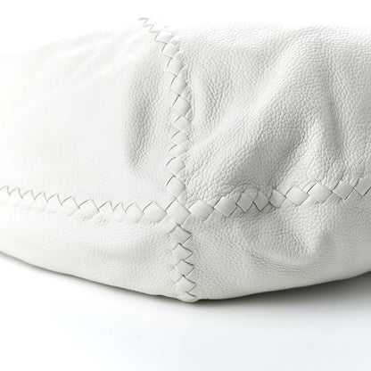 Bottega Veneta Cervo Deerskin Large Hobo White 6 of 9
