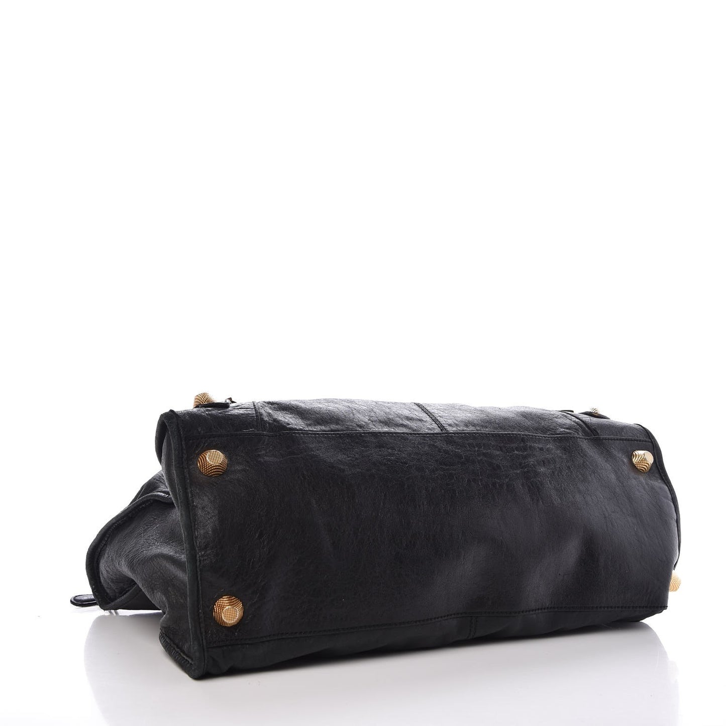 Agneau Giant 21 Gold Hardware Work Black
