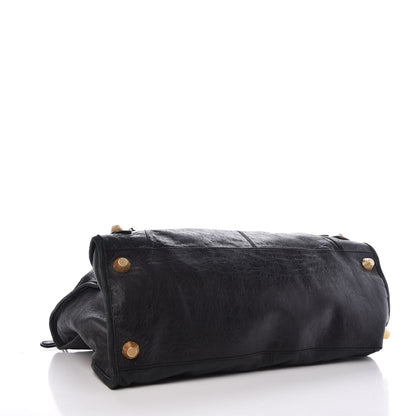 Balenciaga Agneau Giant 21 Gold Hardware Work Black 4 of 14