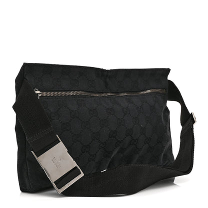 Gucci GG Monogram Double Pocket Belt Bag Black 3 of 10