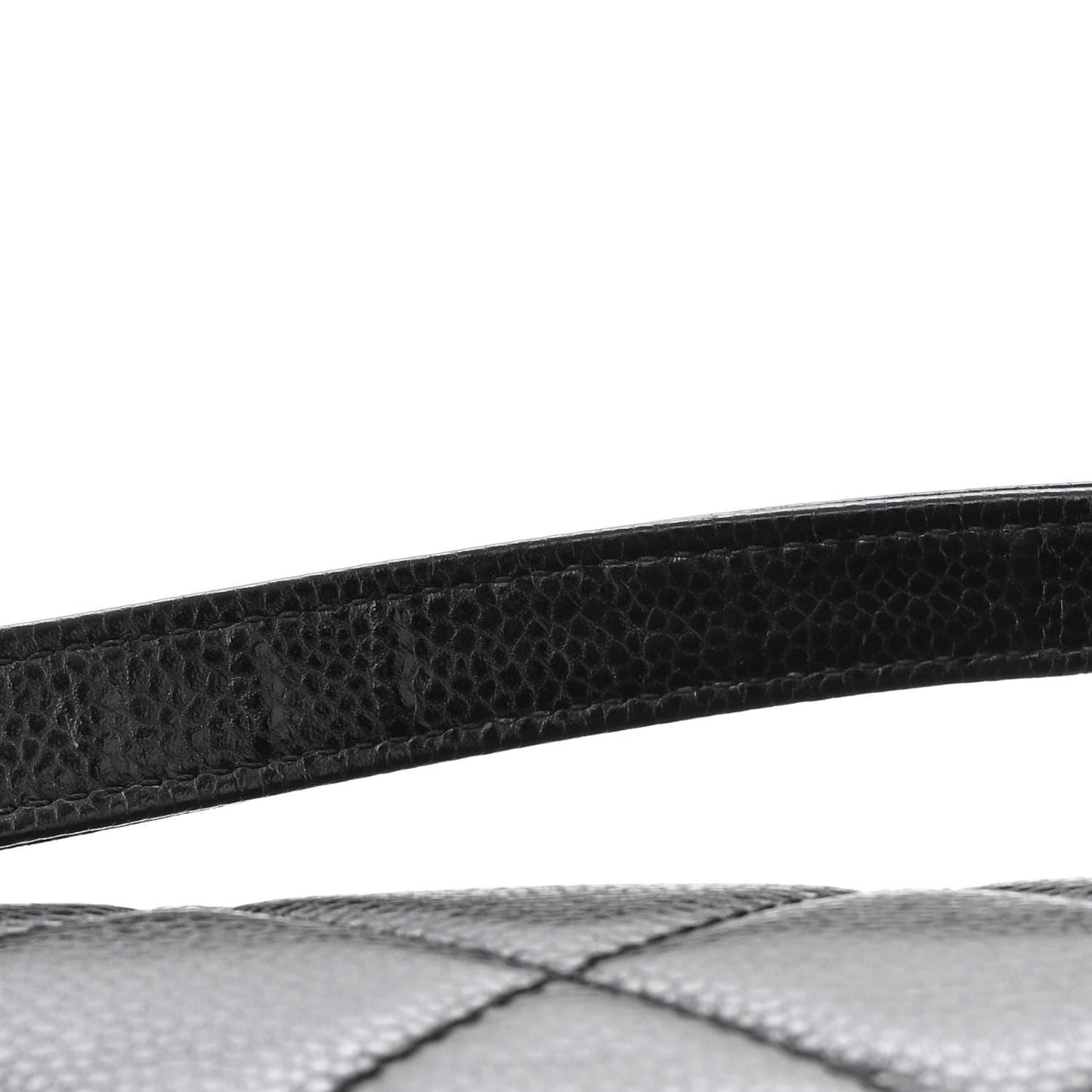 Caviar Quilted Timeless CC Soft Tote Black