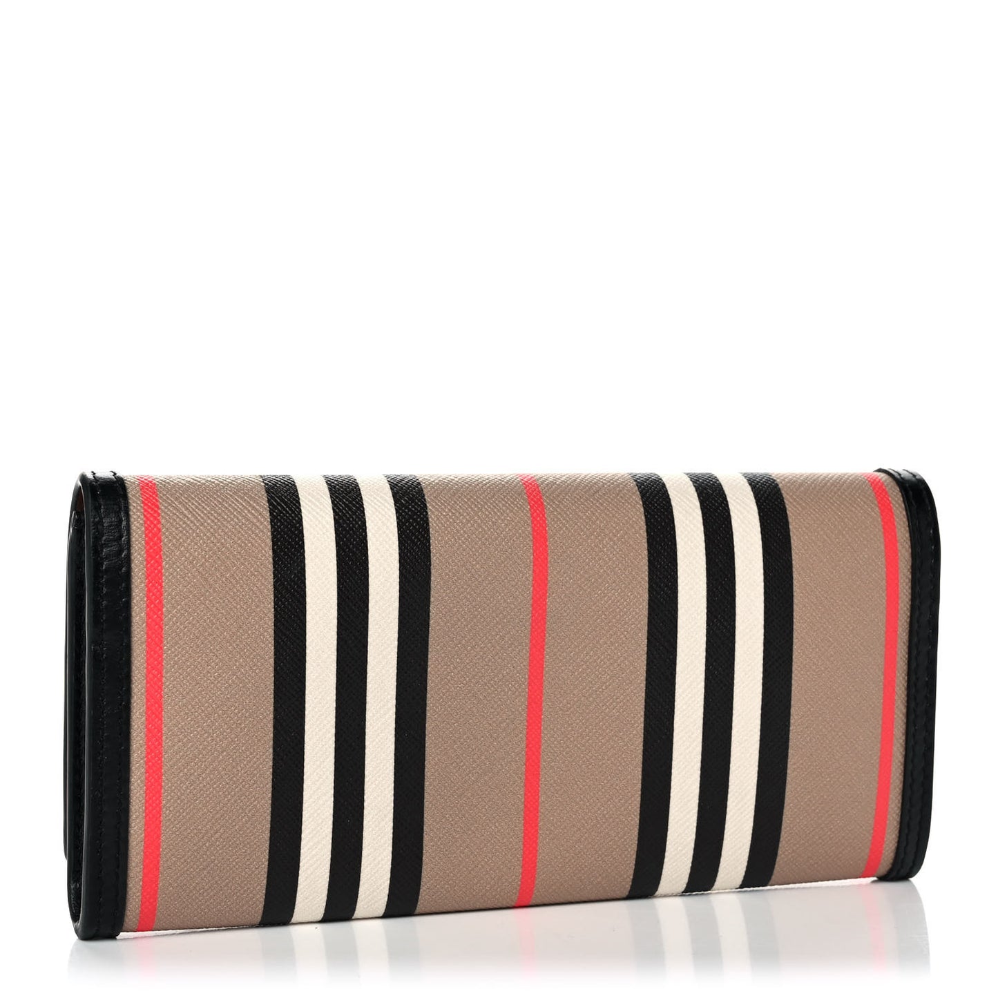 E-Canvas Icon Stripe Halton Continental Wallet Archive Beige