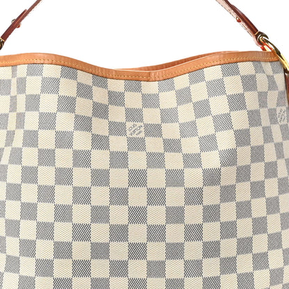 Louis Vuitton Damier Azur Delightful PM Pink 7 of 9