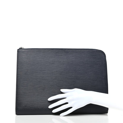 Louis Vuitton Epi Pochette Jour GM Navy 2 of 8